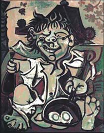 Pablo Ruiz Picasso, El Bobo (Vel�zquez/Murillo)