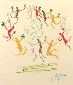 Pablo Ruiz Picasso, Danse de la paix