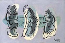 Pablo Ruiz Picasso, Trois femmes au bord d'une plage