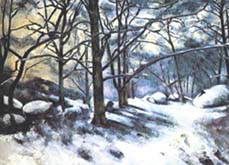 Melting Snow, Fontainbleau