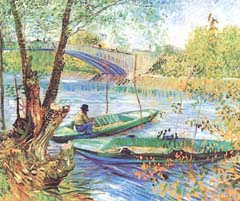 Fishing in the Spring, Point de Clichy