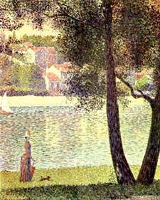 Die Seine bei Courbevoie