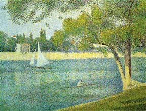 The Seine at Le Grande Jatte