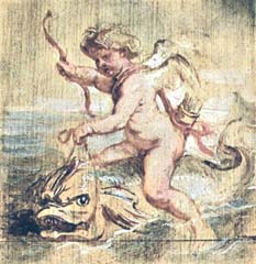 Peter Paol Rubens, Amors Ritt auf einem Delphin