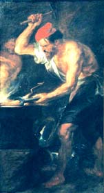 Peter Paol Rubens, Vulcano forjando los rayos se J�piter
