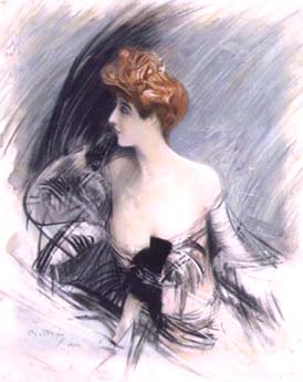 Giovanni Boldini, Portrait of Sarah Bernhardt