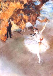 Edgar Degas, The Star (aka Dancer on Stage)