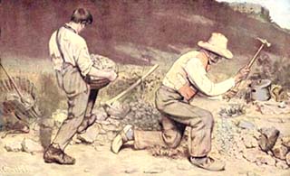 Gustave Courbet, Die Steinklopfer