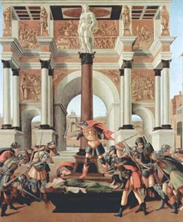 Sandro Botticelli, Tod der Lucretia