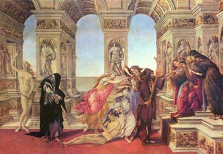 Sandro Botticelli, Die Verleumdung